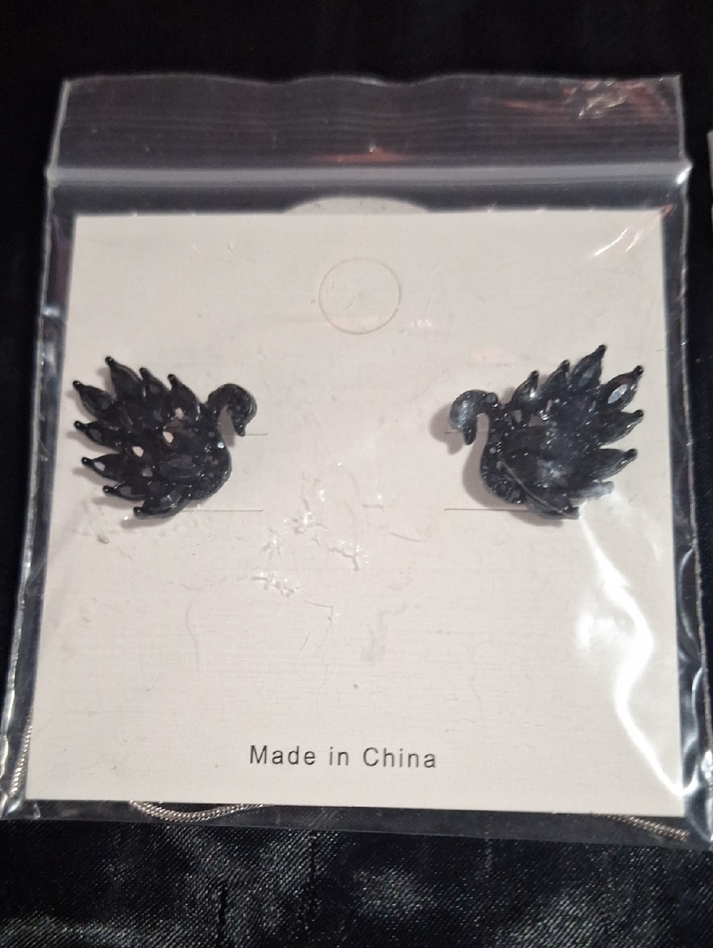 Yellow,black, clear & pink  Crystal Leaf Cluster Stud Earrings. great for Prom